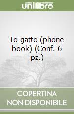 Io gatto (phone book) (Conf. 6 pz.) libro