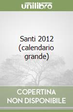 Santi 2012 (calendario grande) libro