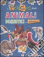 I perché degli animali domestici. Con adesivi libro