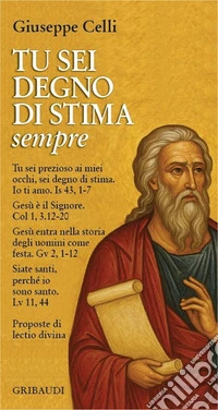 Tu sei degno di stima. Sempre libro