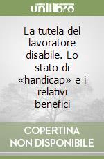 La tutela del lavoratore disabile. Lo stato di «handicap» e i relativi benefici libro