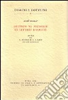 Lettres de jeunesse et lettres d'amitié libro