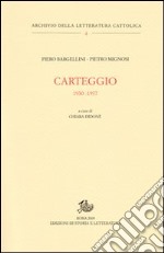 Carteggio. 1930-1937