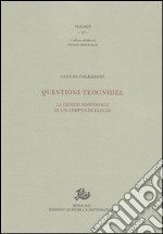 Questioni teognidee. La genesi simposiale di un corpus libro