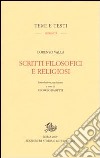 Scritti filosofici e religiosi libro