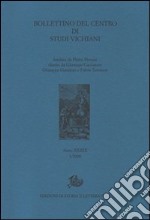 Bollettino del Centro di studi vichiani (2009). Vol. 39 libro