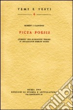 Picta poesis. Literary and humanistic theory in Renaissance emblem books libro