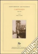 Carteggio (1930-1973) libro