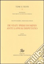 De statu primi hominis ante lapsum disputatio