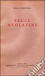 Saggi neolatini