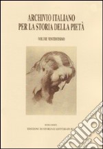 Archivio italiano per la storia della pietà. Vol. 22 libro