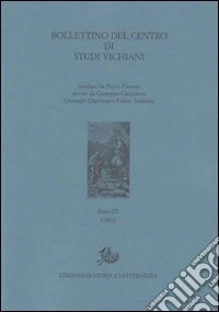 Bollettino del Centro di studi vichiani (2010). Vol. 40 libro