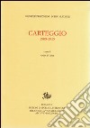 Carteggio 1909-1915 libro