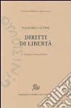 Diritti di libertà libro di Ruffini Francesco