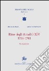 Rime degli Arcadi I-XIV, 1716-1781. Un'antologia libro