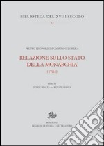 Relazione sullo stato della monarchia (1784) libro