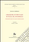 Geografia conventuale in Italia e nel secolo XVII. Soppressioni e reintegrazioni innocenziane libro