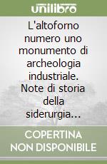 L'altoforno numero uno monumento di archeologia industriale. Note di storia della siderurgia piombinese e toscana attraverso gli ultimi secoli libro