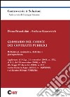 Glossario del codice dei contratti pubblici. Definizioni, normativa, dottrina e giurisprudenza libro