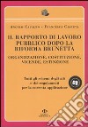 Il rapporto di lavoro pubblico dopo la riforma Brunetta. Organizzazione, costituzione, vicende, estinzione. Con CD-ROM libro