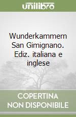 Wunderkammern San Gimignano. Ediz. italiana e inglese libro usato