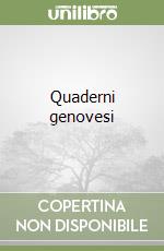 Quaderni genovesi libro