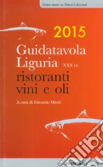 Guida tavola Liguria 2015 libro