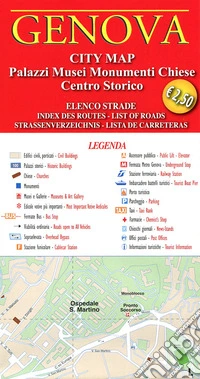 Genova. City map