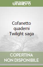 Cofanetto quaderni Twilight saga libro