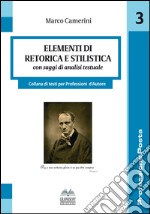 Elementi di retorica e stilistica libro