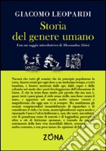 Storia del genere umano libro