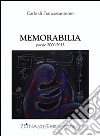 Memorabilia poesie (2000-2015) libro