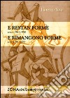 E restan forme-E rimangono forme. Versi (1981-1990) libro