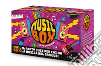 La scatola della musica. Music box. Con 125 carte da gioco. Con 5 carte divisorie libro