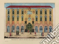 Stampe d'arte «Prospetto dello studio di Padova detto il Bo» libro