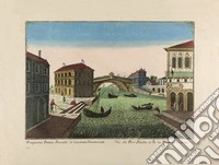 Stampe d'arte «Prospectus Pontis Rivoalti et Carcerum Venetiarum» libro