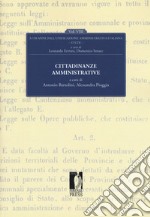 Cittadinanze amministrative. A 150 dall'unificazione amministrativa italiana. Vol. 8 libro