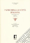 Papiri della società italiana. Vol. 17 libro