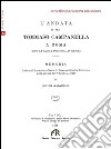 L'andata di fra Tommaso Campanella a Roma libro