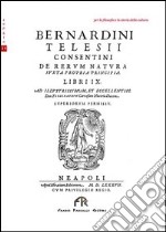 De rerum natura libro