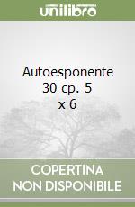 Autoesponente 30 cp. 5 x 6 libro