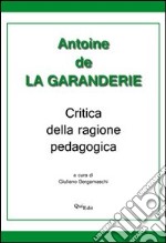 Critica della ragione pedagogica