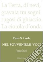 Nel sovvenirmi voci libro