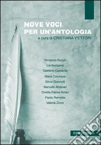 Nove voci per un'antologia libro