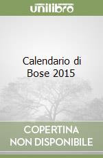 Calendario di Bose 2015