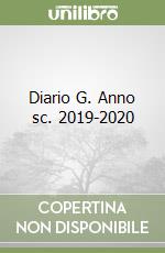 Diario G. Anno sc. 2019-2020 libro