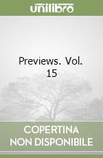 Previews. Vol. 15