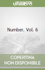 Number. Vol. 6 libro