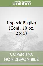 I speak English (Conf. 10 pz. 2 x 5) libro