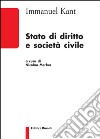 Stato di diritto e società civile libro di Kant Immanuel Merker N. (cur.)